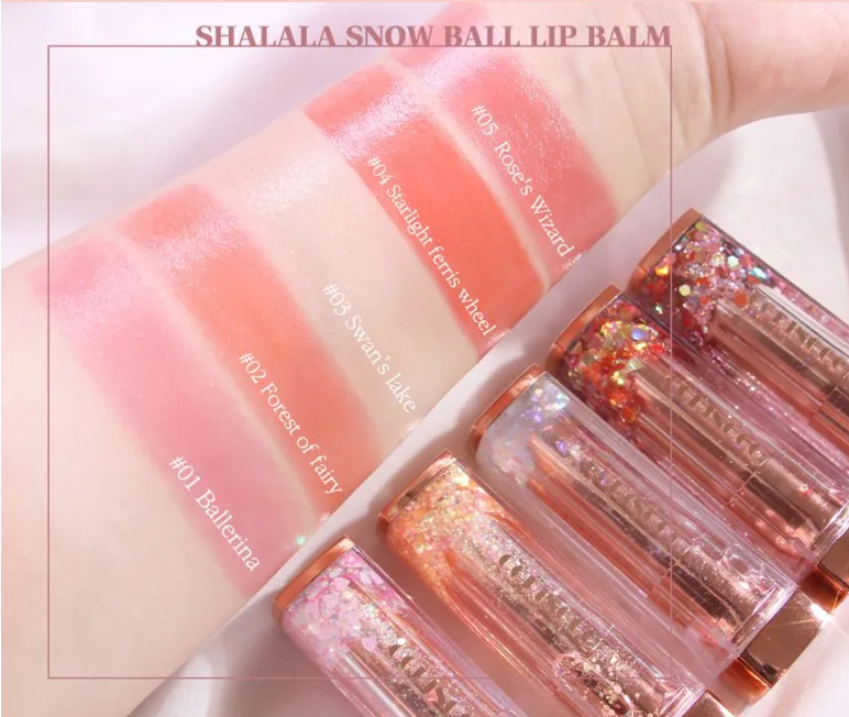 CORINGCO - Shalala Snow Ball Lip Balm #04 Starlight Ferris Wheel