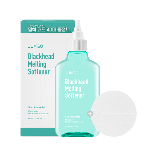 JUMISO - Blackhead Melting Softener & Cotton Pad Set