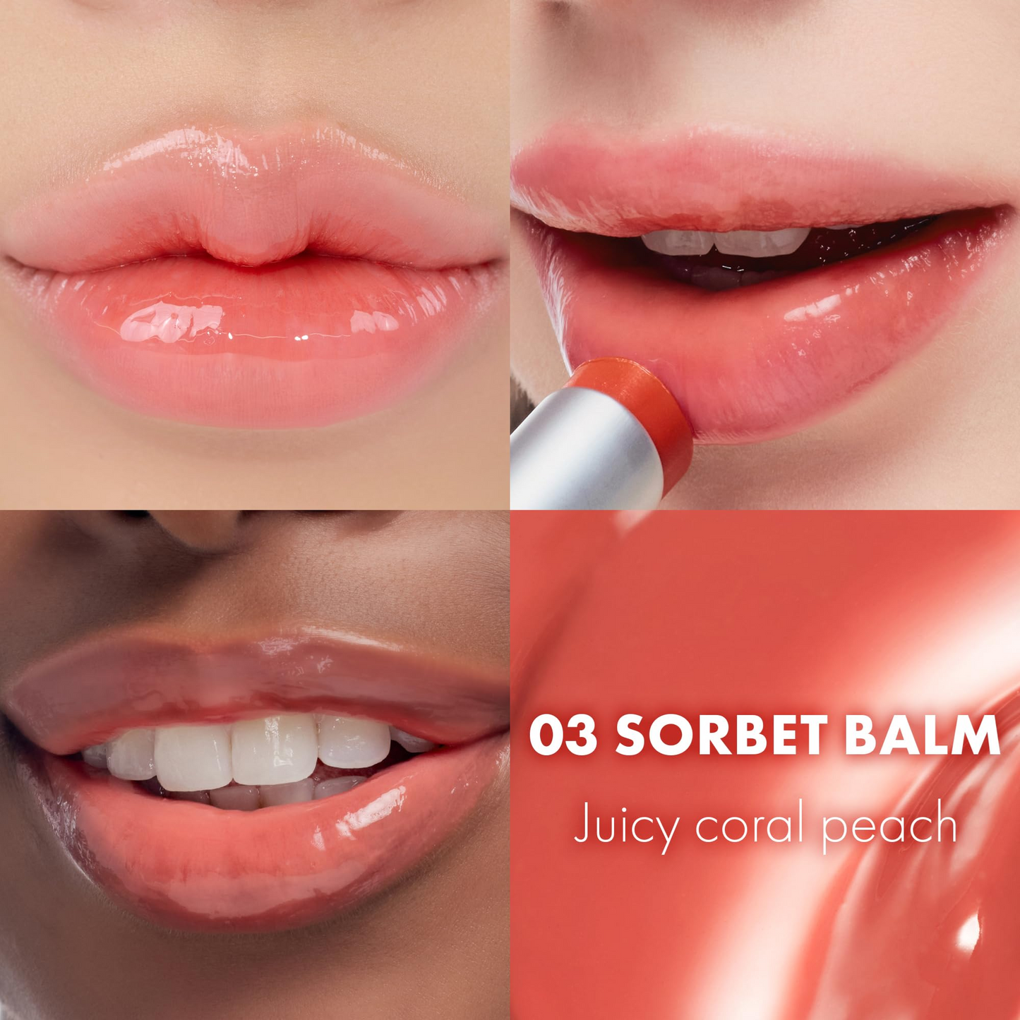 Romand - Glasting Melting Balm 0#3 Sorbet Balm