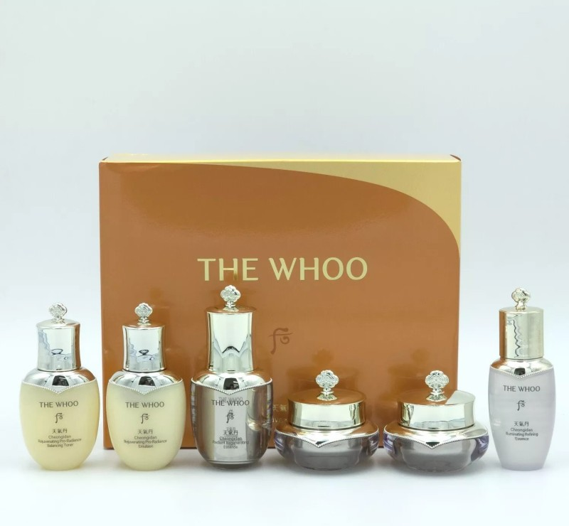 THE WHOO - Cheongidan Rejuvenating 6pcs Gift Set- SET ANTIEDAD