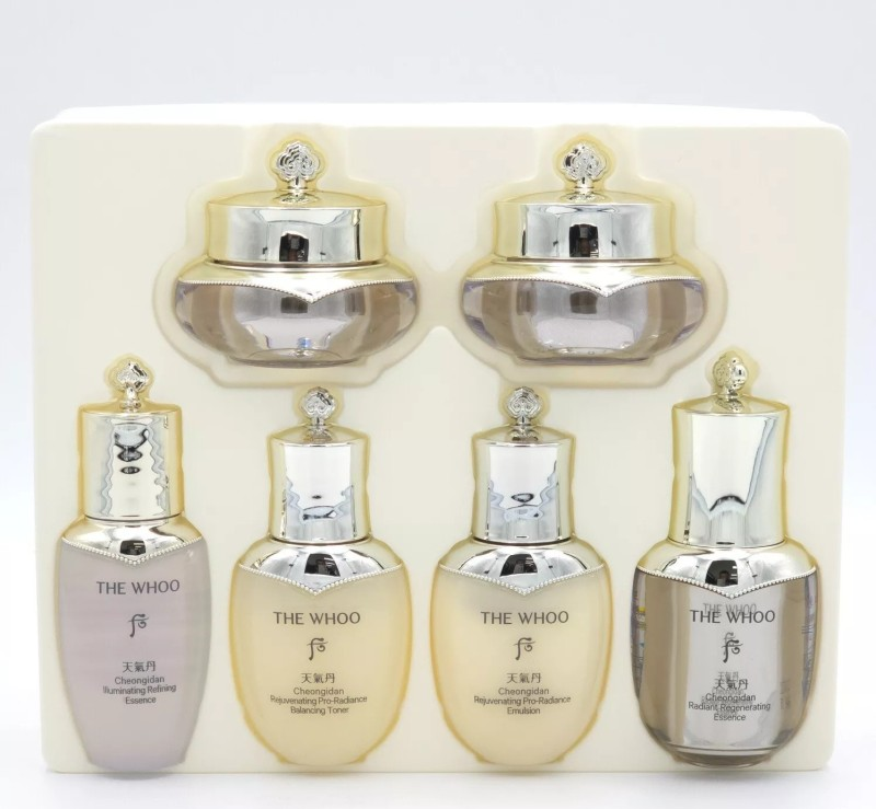 THE WHOO - Cheongidan Rejuvenating 6pcs Gift Set- SET ANTIEDAD