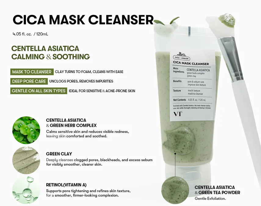 VT - Cica Mask Cleanser