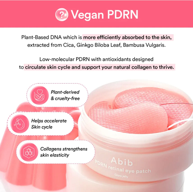 Abib - PDRN Retinal Eye Patch Glow Jelly