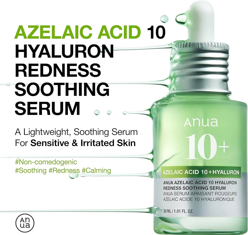 Anua - Azelaic Acid 10 Hyaluron Redness Soothing Serum