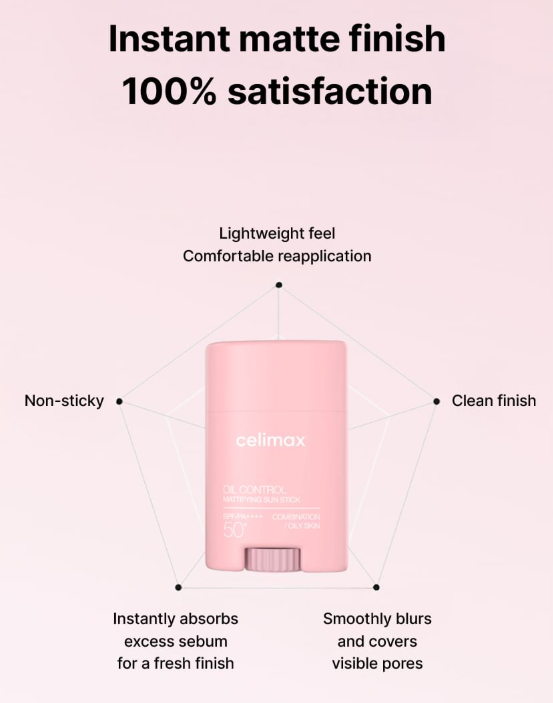 celimax -Oil Control Mattifying Sun Stick