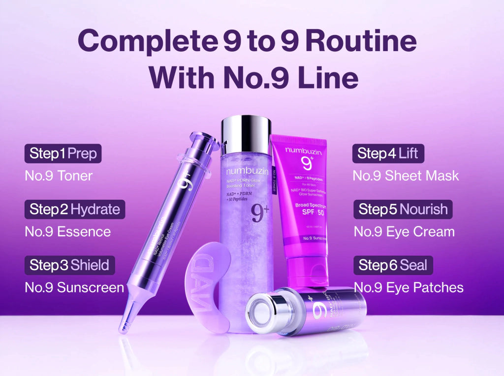 Numbuzin-No.9 NAD+ PDRN Glow Boosting Toner