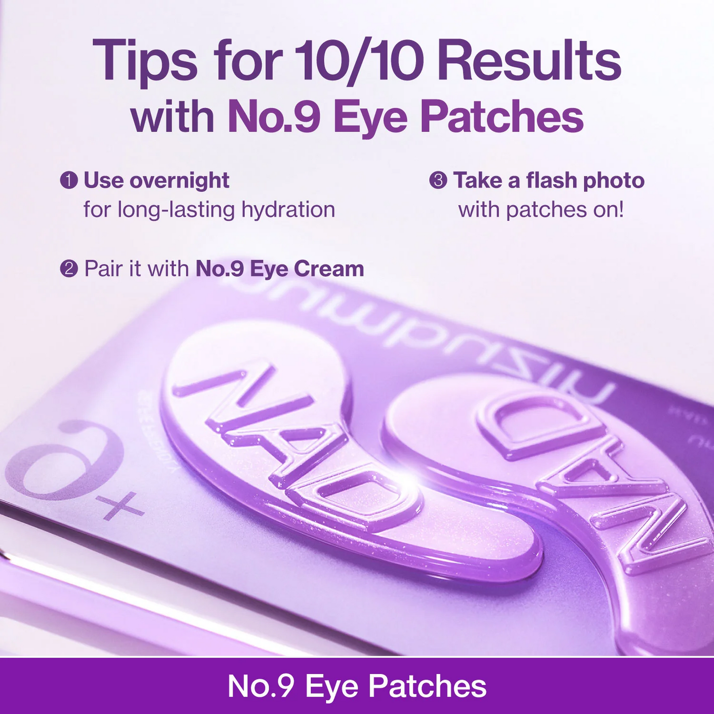 Numbuzin No.9 NAD Collagen Under Eye Patches