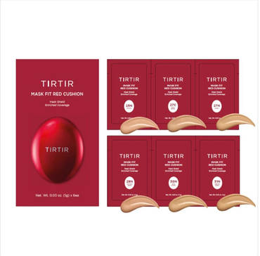 TIRTIR- (Muestrario) Mask Fit Red Cushion 6 Shade Trial Kit