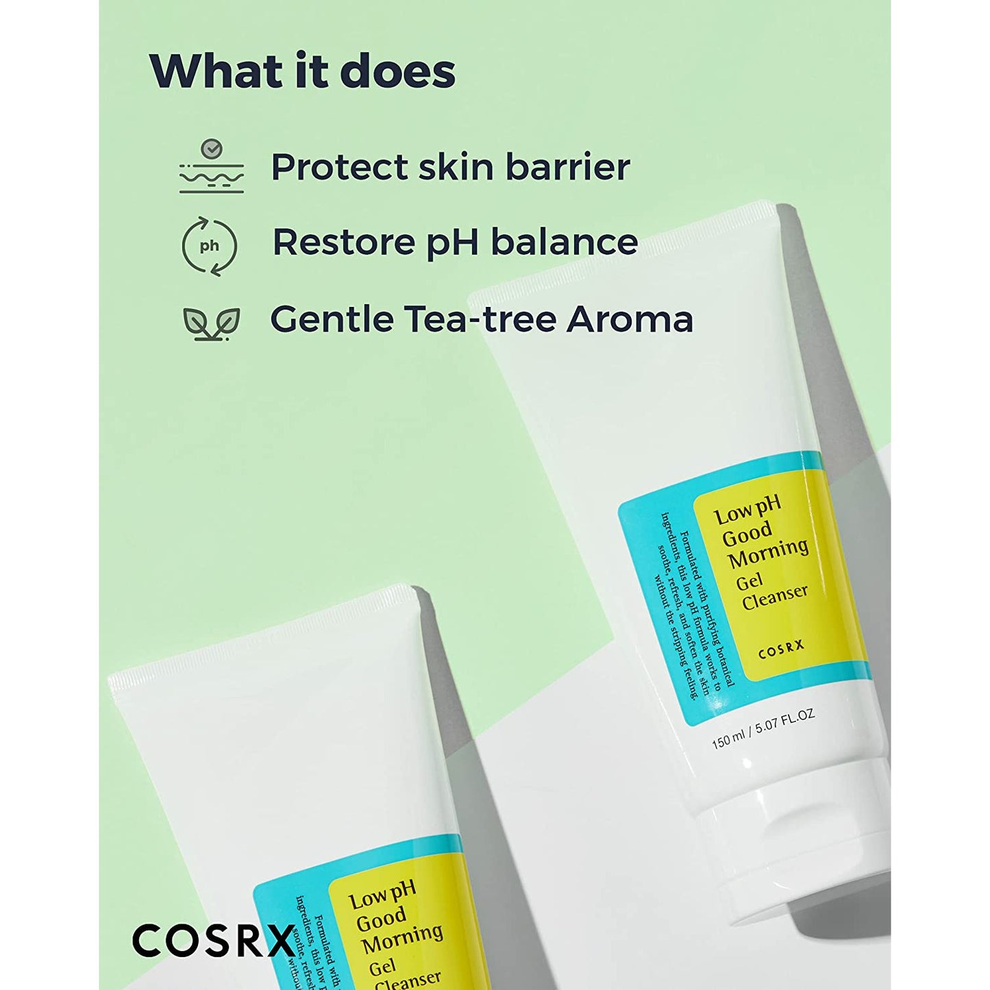 COSRX - Low pH Good Morning Gel Cleanser - 150ml