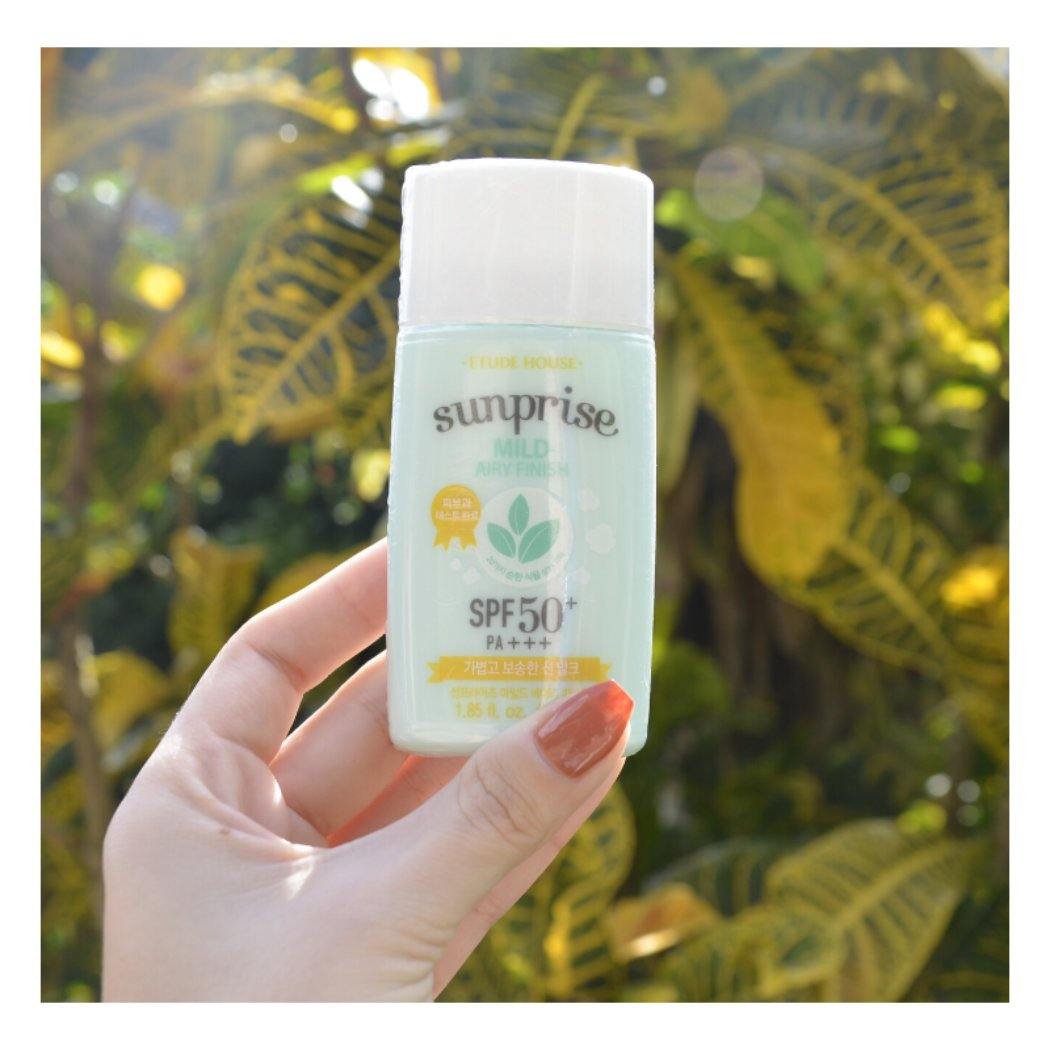 ETUDE HOUSE Sunprise Mild Airy Finish SPF 50+ PA+++ - Efecto Glow Skincare