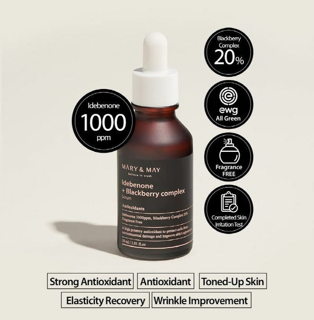 Mary & May - Idebenone + Blackberry Complex Serum