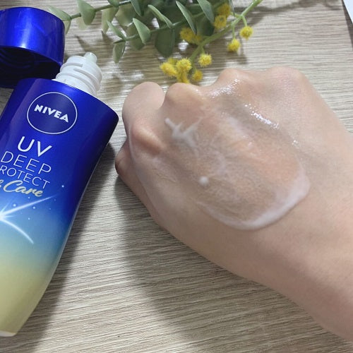 Nivea Japan - UV Deep Protect & Care Gel SPF 50+ PA++++ - Efecto Glow Skincare