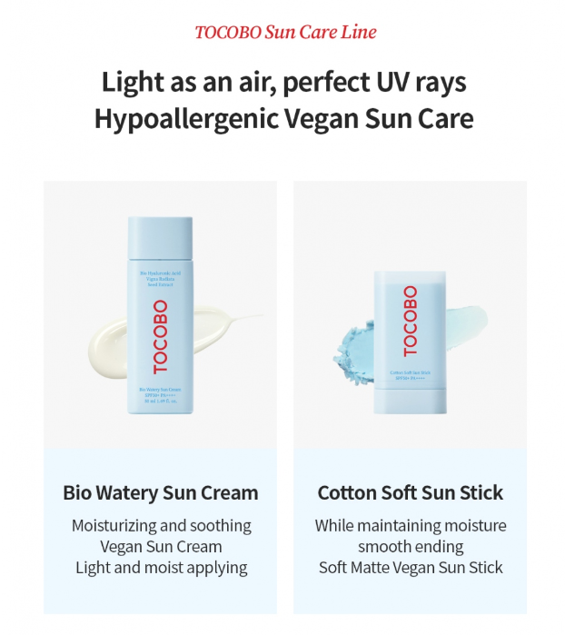 TOCOBO-Bio Watery Sun Cream SPF50+ PA++++