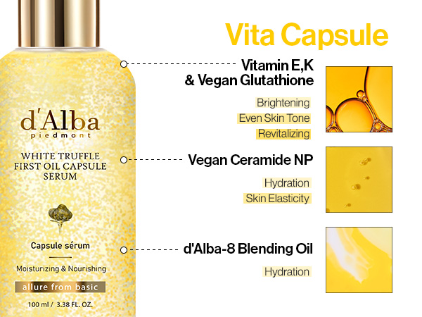 D' Alba-White Truffle First Oil Capsule Serum
