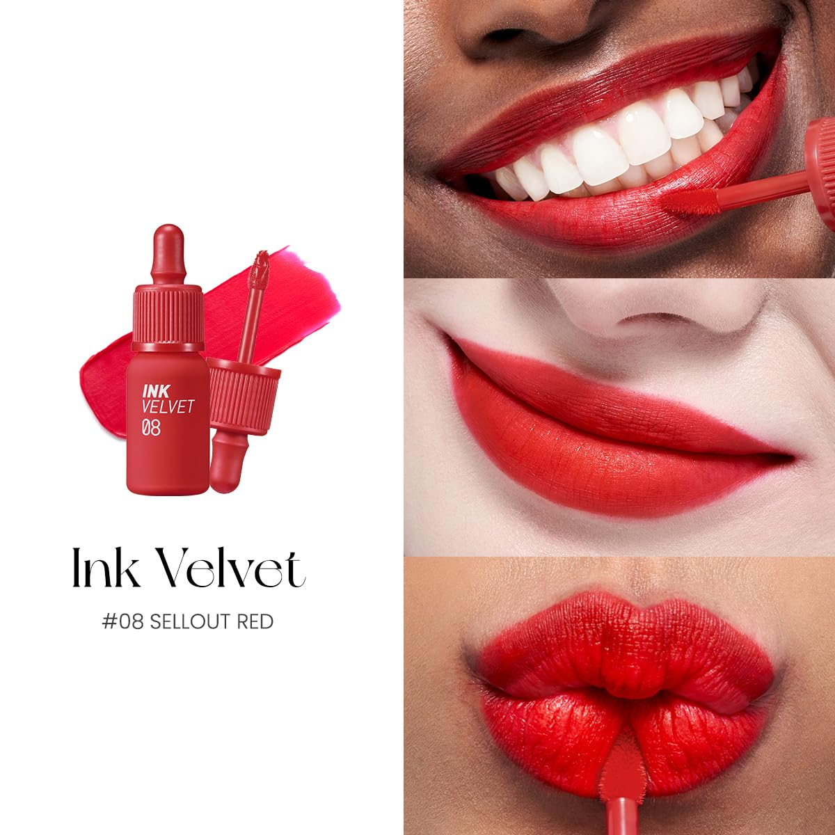 PERIPERA Ink Velvet Tint#08 Sellout Red