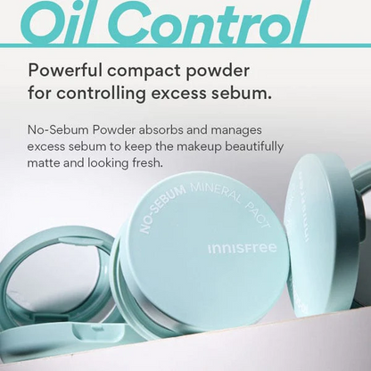 Innisfree-No sebum Mineral Pact