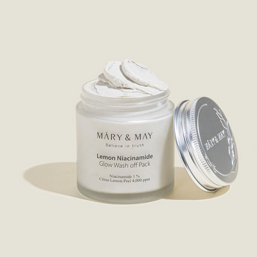 Mary&May - Lemon Niacinamide Glow Wash Off Mask Pack