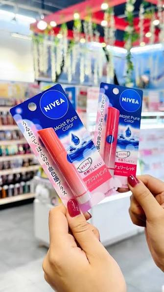 Nivea Japan - Moist Pure Color Lip Balm SPF20 PA++