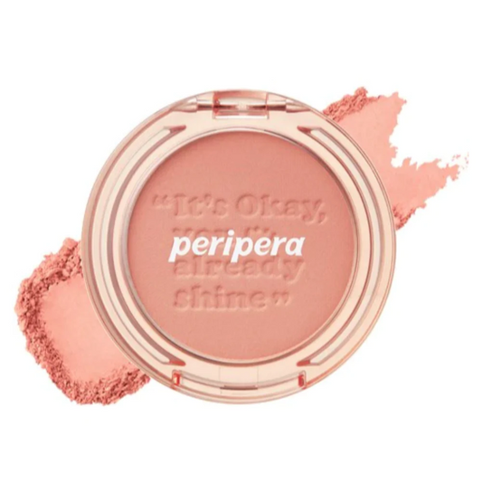 PERIPERA- Pure Blushed Sunshine Cheek #02 Milktea Coral