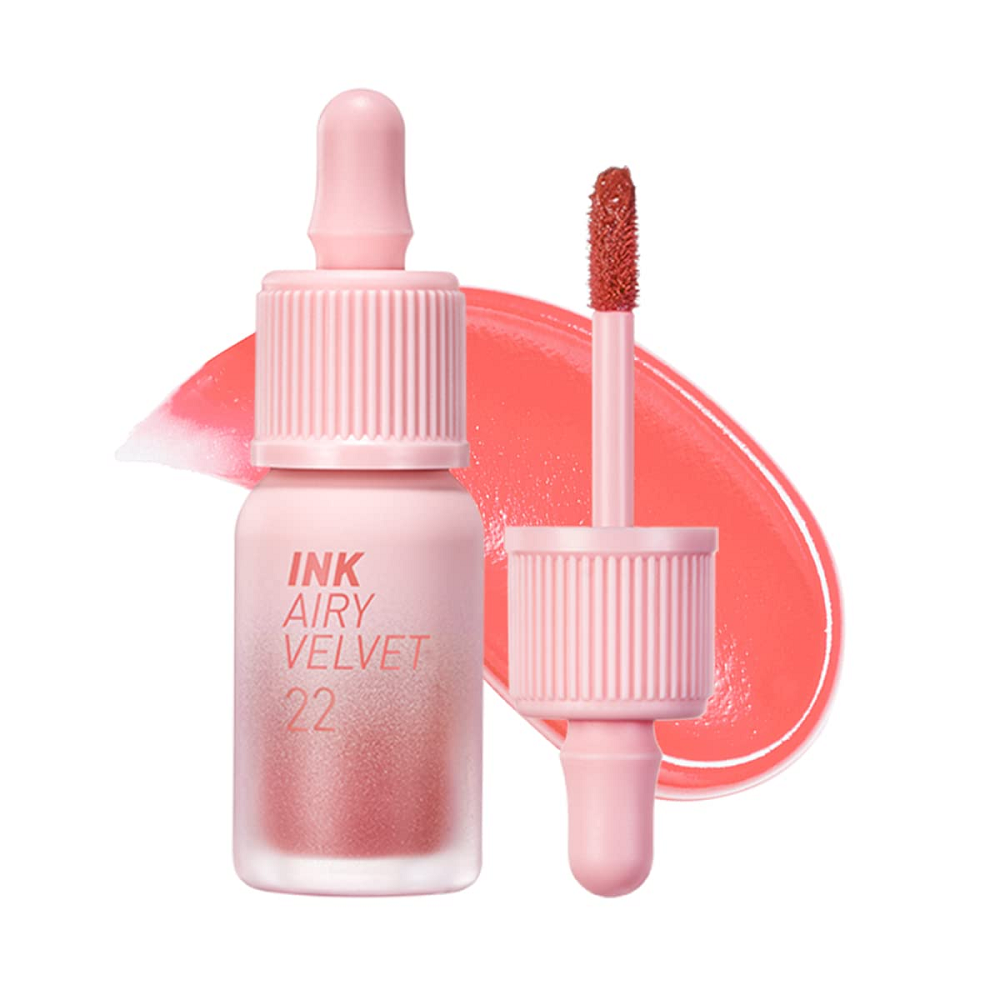 Peripera-Ink Airy Velvet Lip Tint *Peach Edition* #22 Center Peach