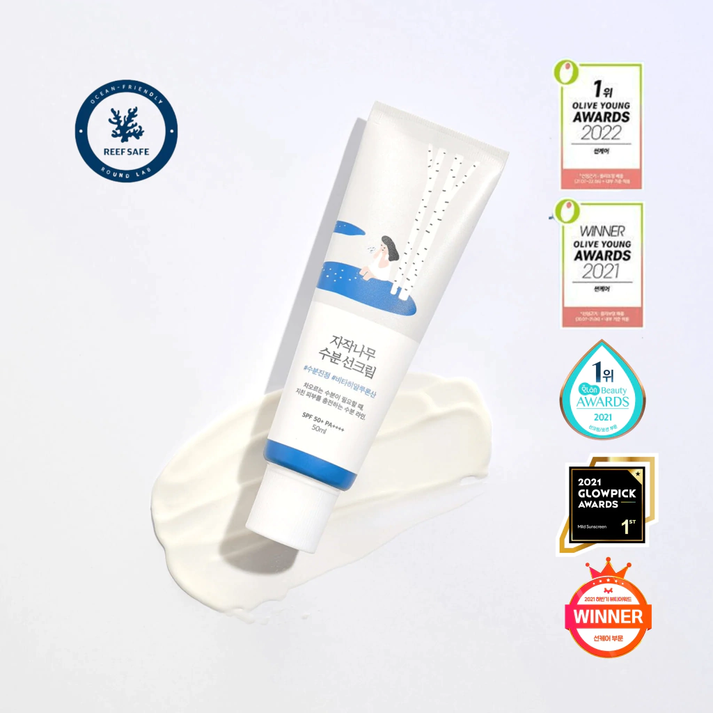 Round Lab -Birch Juice Moisturizing Sun Cream