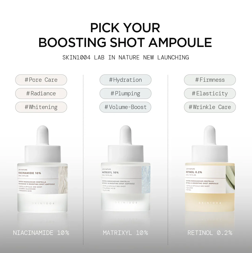 SKIN1004 - Madagascar Centella Niacinamide 10 Boosting Shot Ampoule