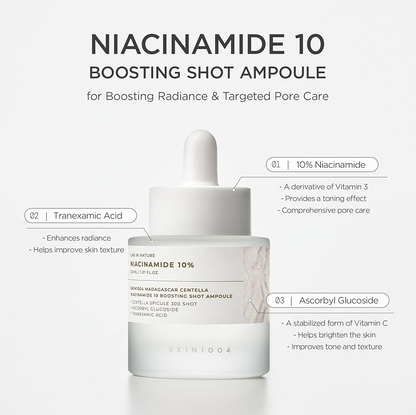 SKIN1004 - Madagascar Centella Niacinamide 10 Boosting Shot Ampoule