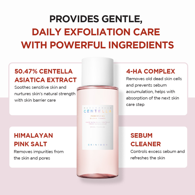 SKIN1004 - Madagascar Centella Poremizing Clear Toner