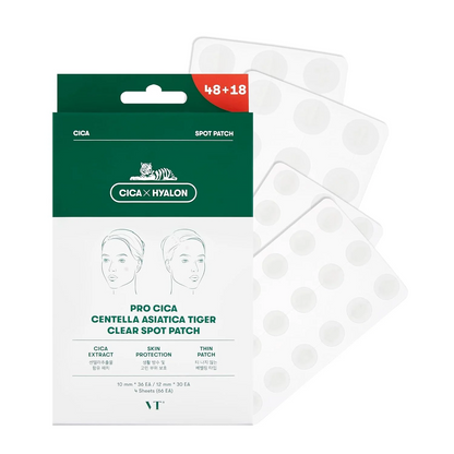 VT - Pro Cica Centella Asiatica Tiger Clear Spot Patch Set 66pzas
