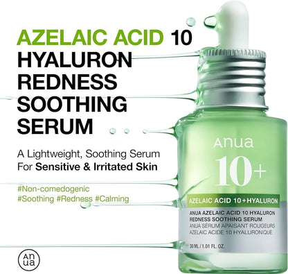 Anua - Azelaic Acid 10 Hyaluron Redness Soothing Serum