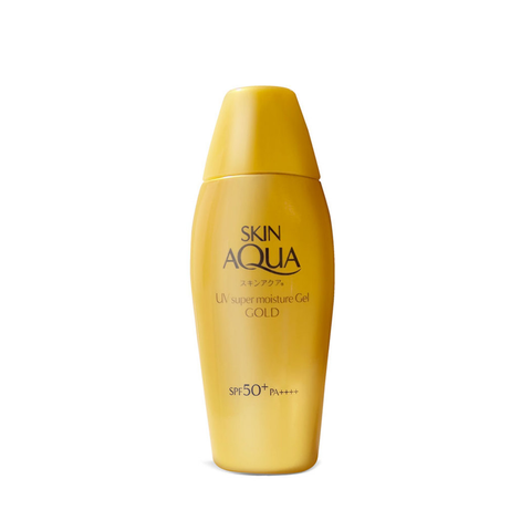 Skin Aqua UV Super Moisture Gel Gold Bottle 110ml SPF 50+ PA++++