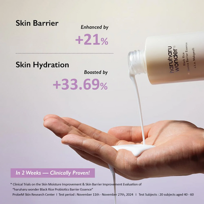 Haruharu wonder - Black Rice Probiotics Barrier Essence