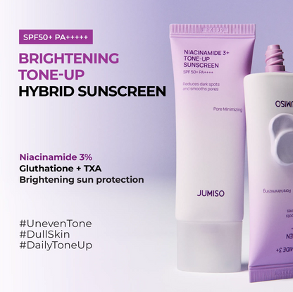 JUMISO - Niacinamide 3+ Tone-Up Sunscreen