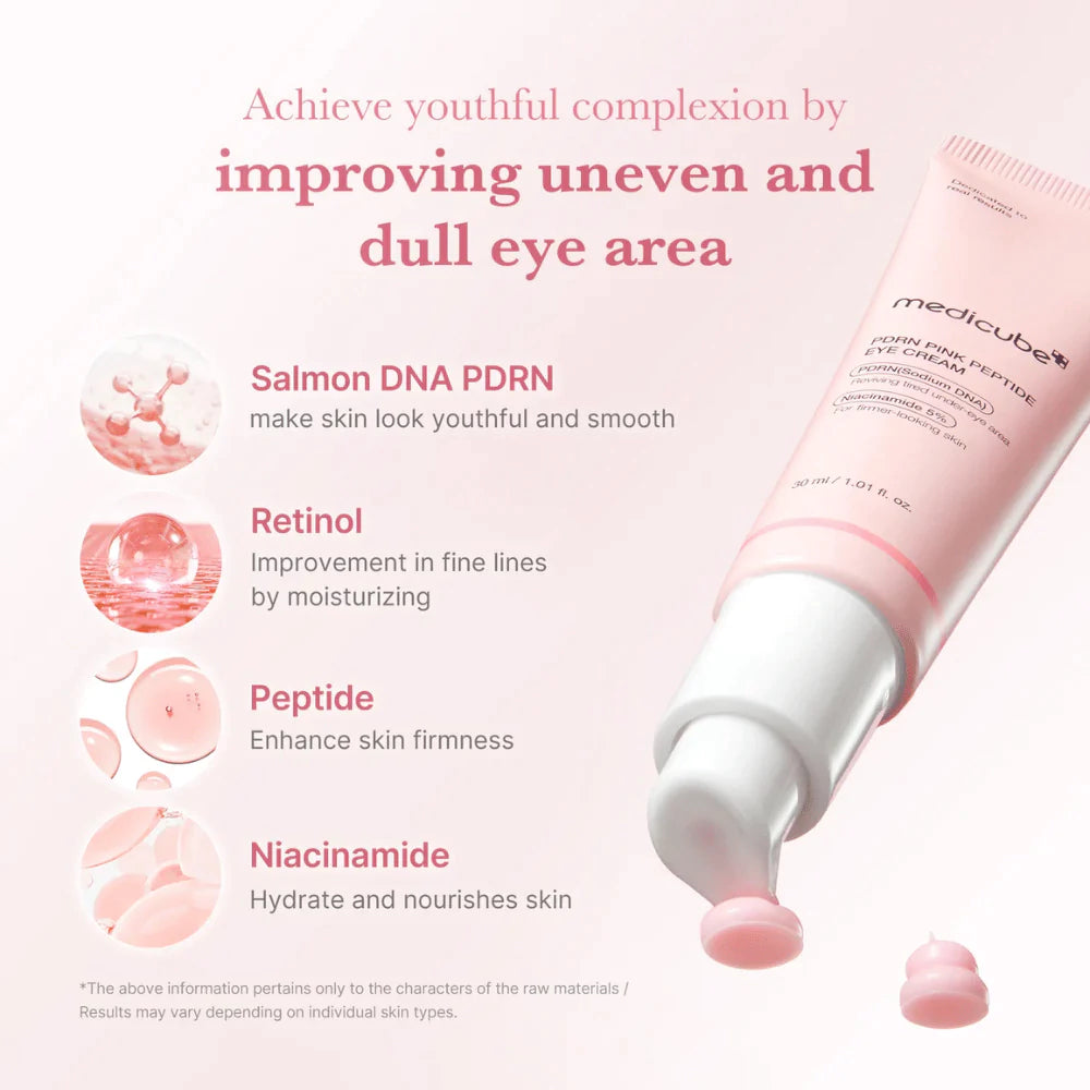 medicube - PDRN Pink Peptide Eye Cream