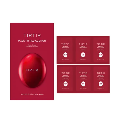 TIRTIR- (Muestrario) Mask Fit Red Cushion 6 Shade Trial Kit