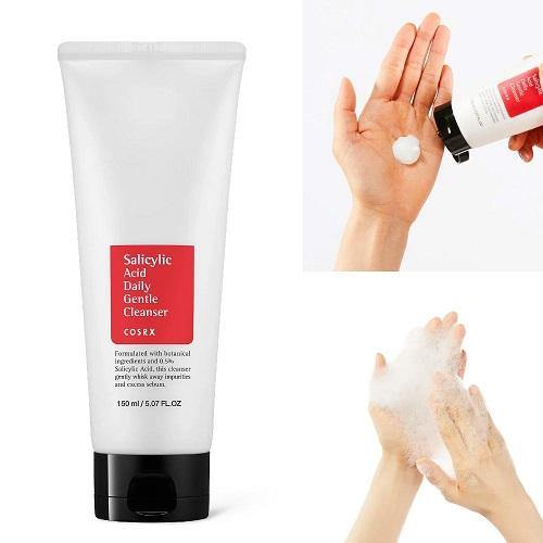 COSRX Salicylic Acid Daily Gentle Cleanser 150gr. EfectoGlow Skincare