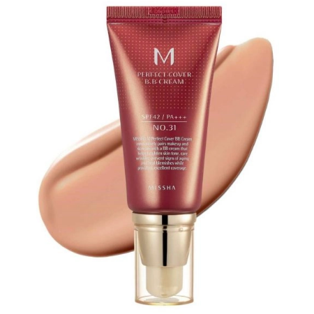 MISSHA M Perfect Cover BB Cream #31 SPF 42 PA+++ - Efecto Glow Skincare